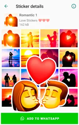 Love Stickers for WhatsApp android App screenshot 6