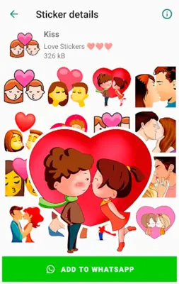 Love Stickers for WhatsApp android App screenshot 7